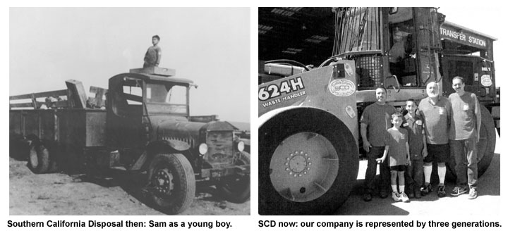 Southern California Disposal and Recycling three generations